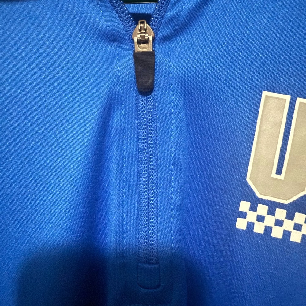 Top of the World Kentucky Wildcats UK Quarter-Zip Pullover Blue Men’s Medium - Picture 4 of 6